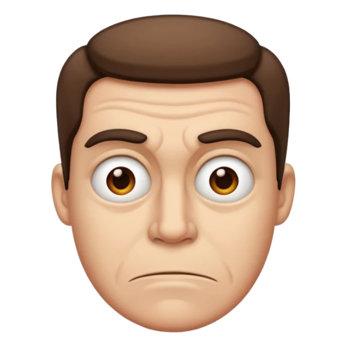 When you look at a person with contempt  sticker