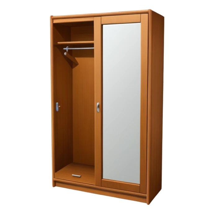 wardrobe modern closed mirror door sticker