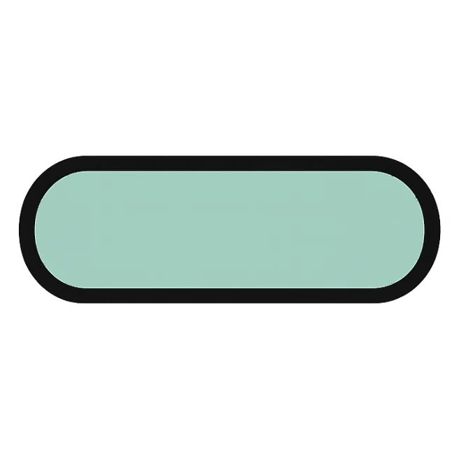 cute minimalistic dash, mint green sticker