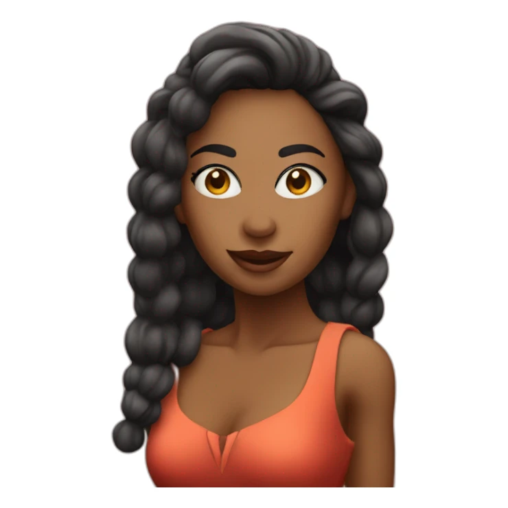 Performer woman dancer sticker