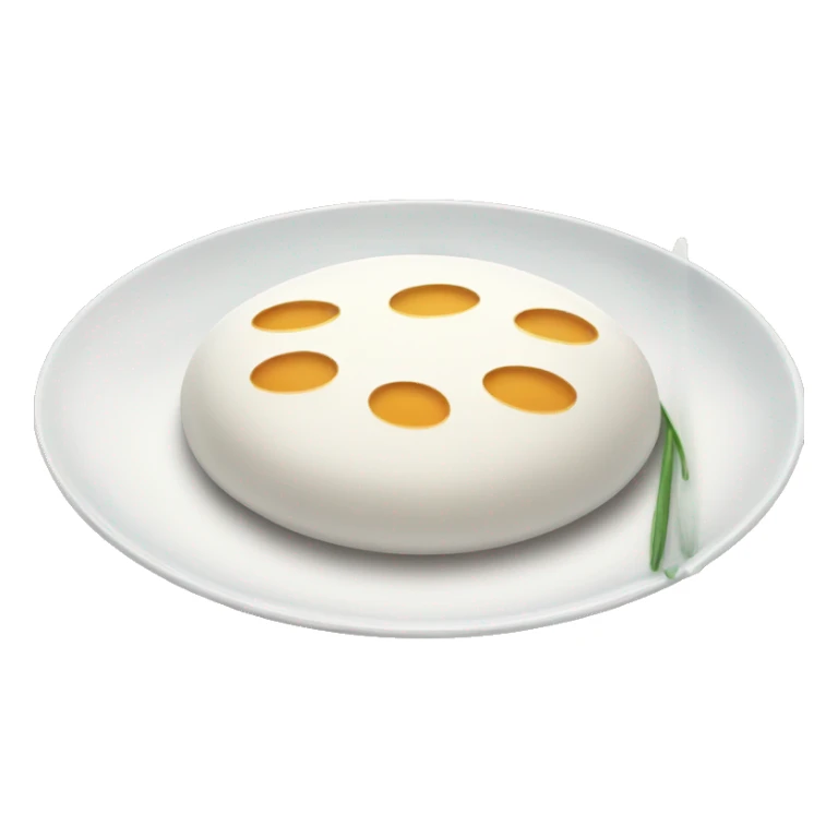 Idly in a plate sticker