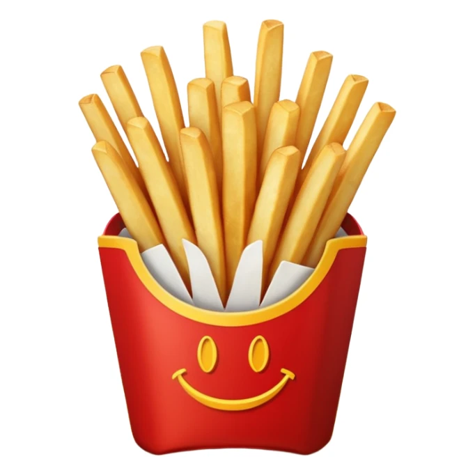 Mcdonald's fries  sticker