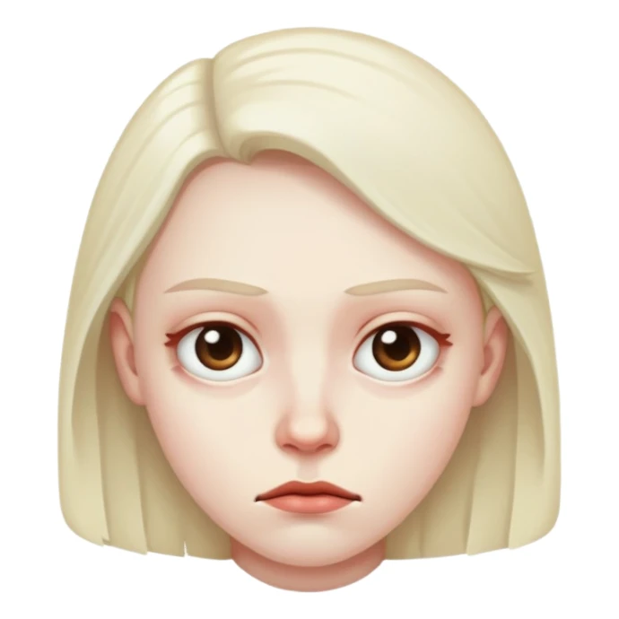 Creepy Side eye sticker