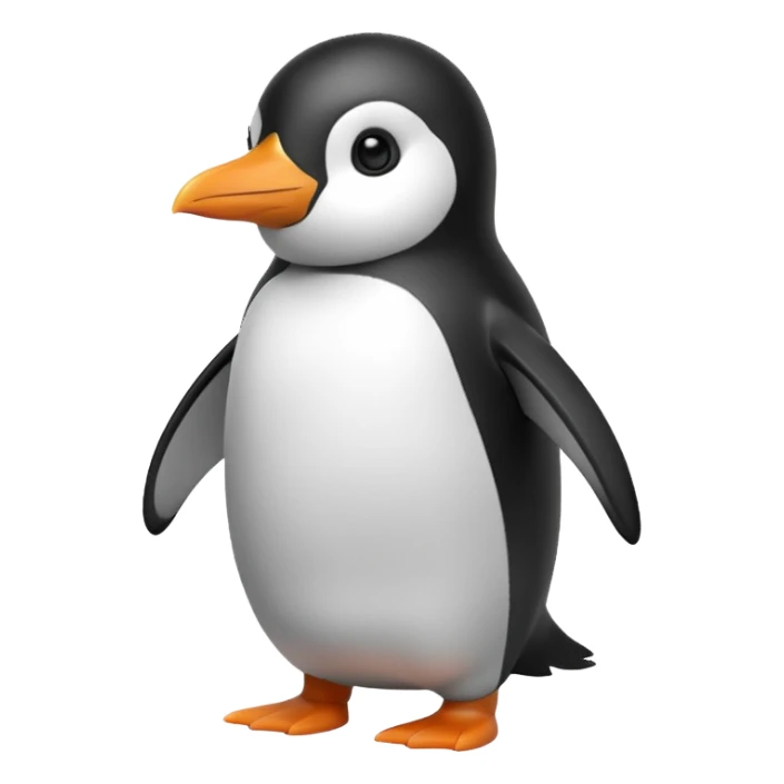 Penguin sticker