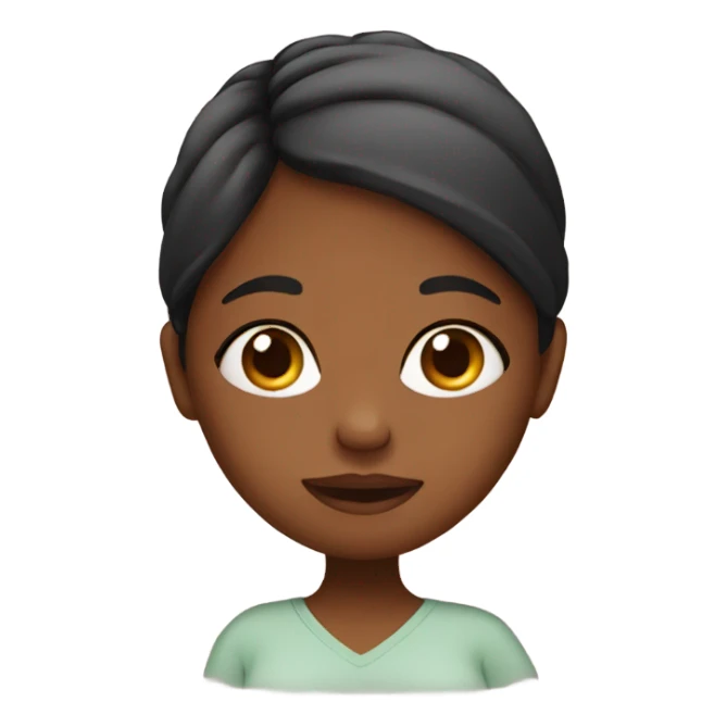 Pregnant girl sticker