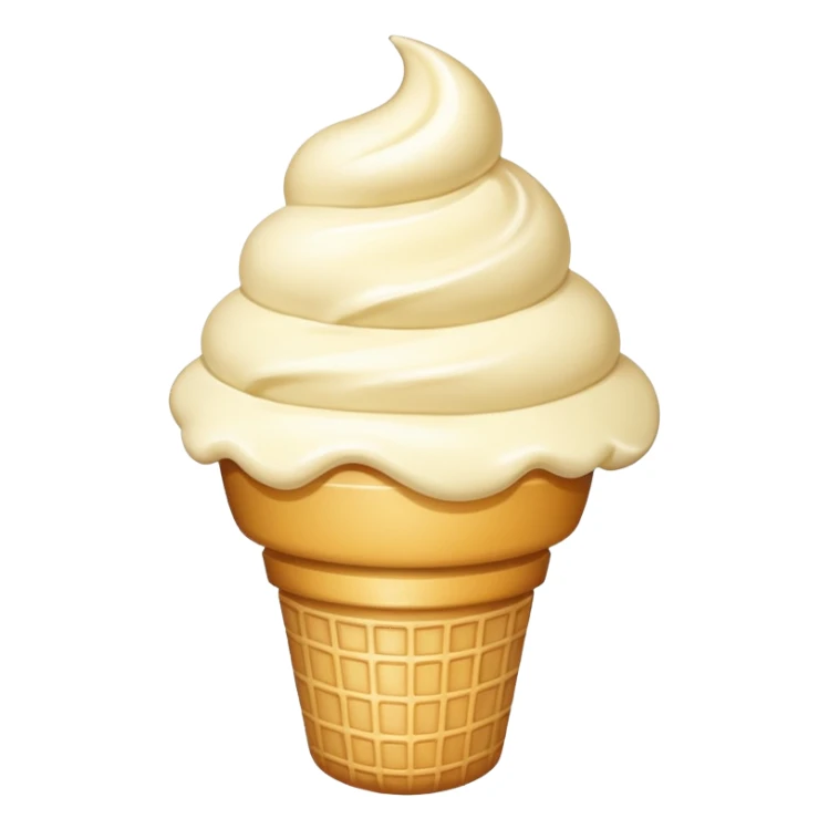 vanilla ice cream sticker