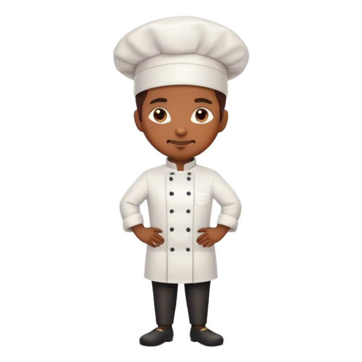 Chef in tights sticker