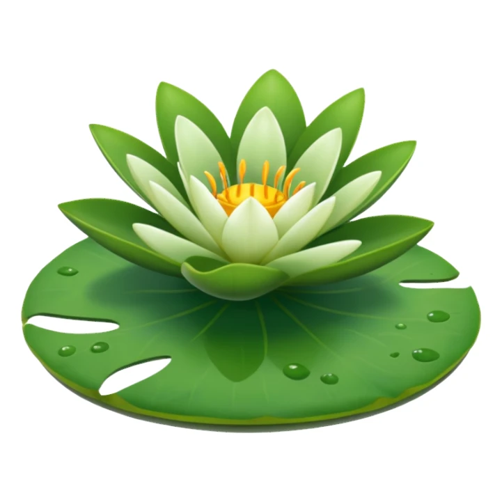 Lily pad only sticker
