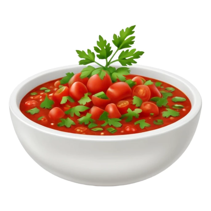 Homemade salsa sticker