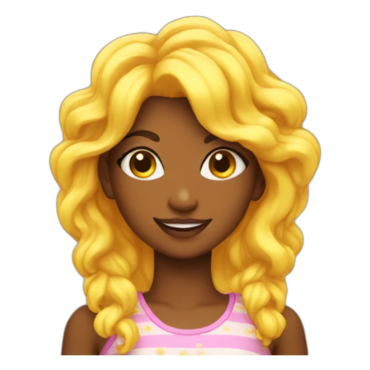 sunshine girl sticker