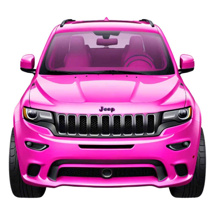 pink trackhawk sticker