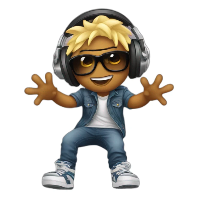 Dj lightning McQuee  sticker