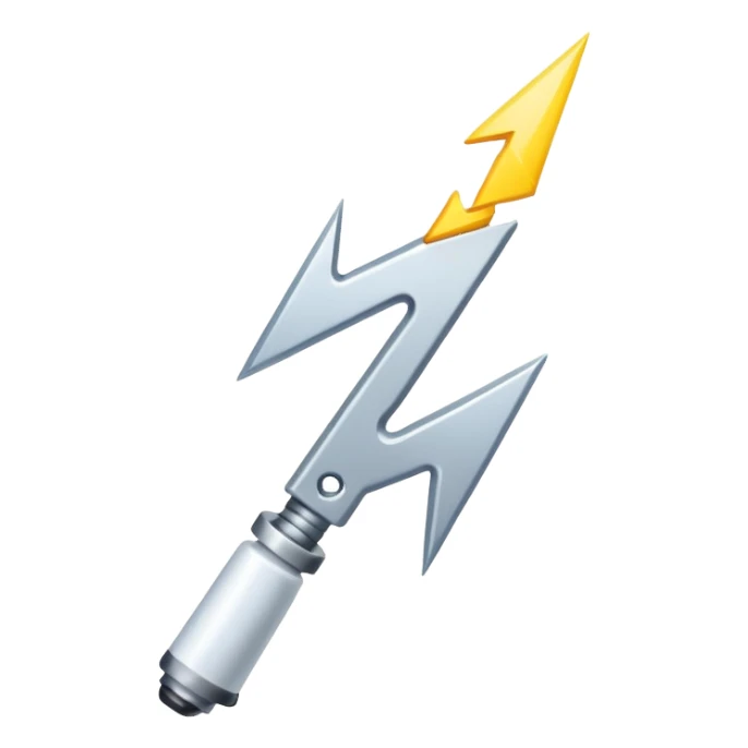 Lightning sticker