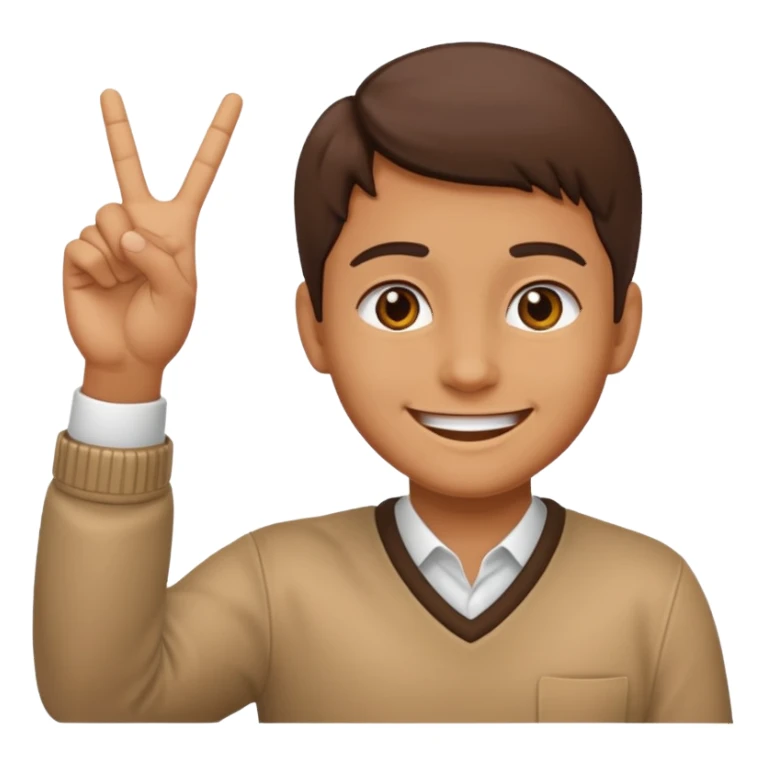 😌 and 🤏 combined  sticker