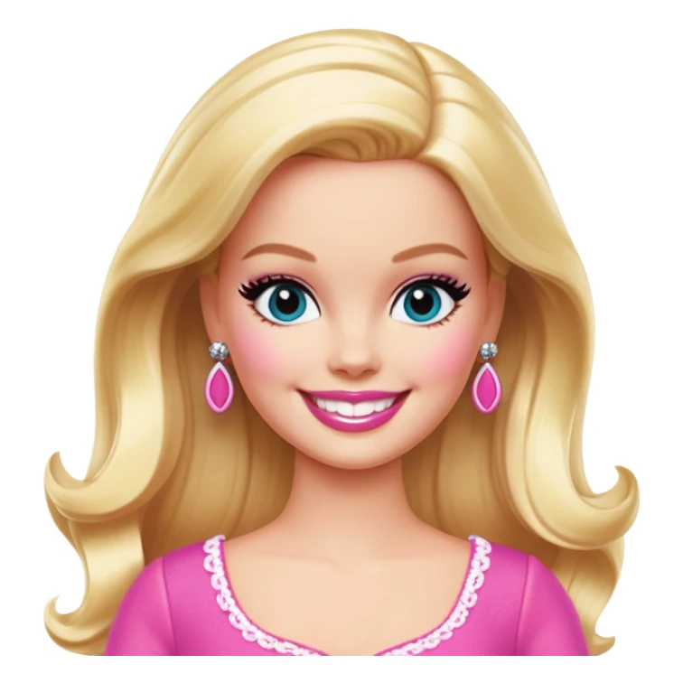 margo robbie as barbie sticker