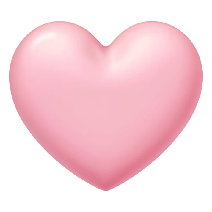 Pink pastel heart sticker