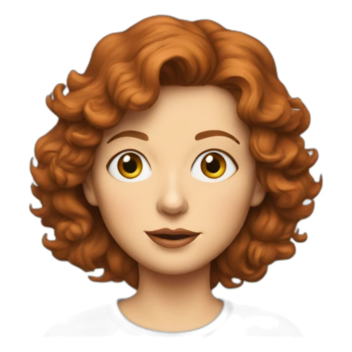 young susan sarandon cartoon wearing tee sticker
