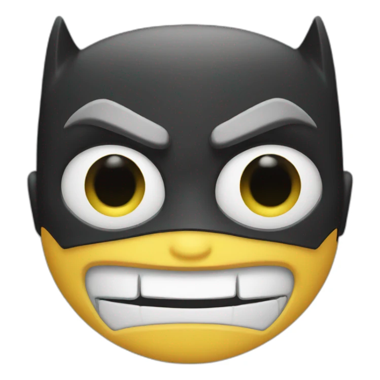 batman face sticker