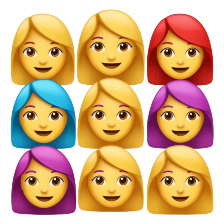 Emojs para divas meninas sticker