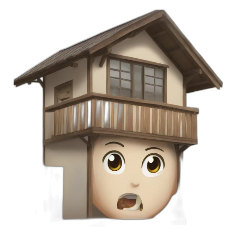House Shiganshina Attack Titan sticker