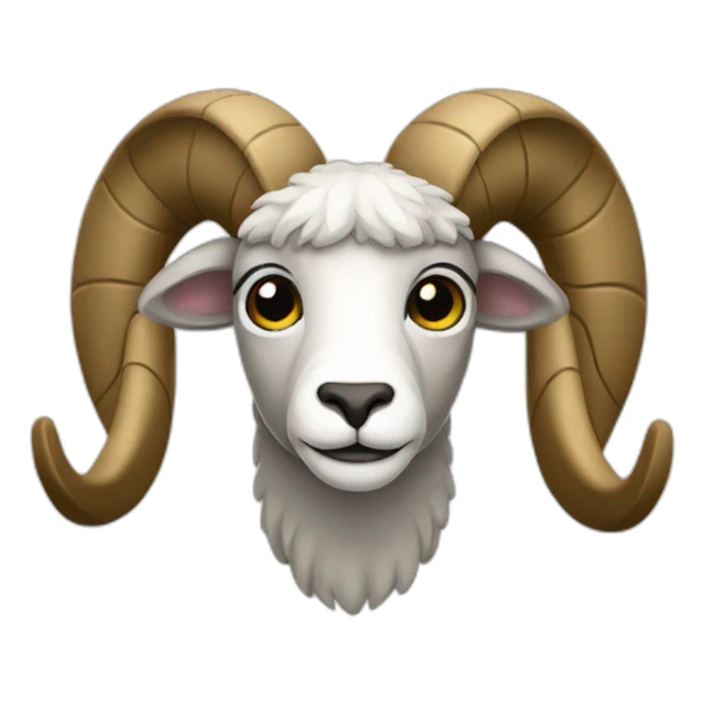 ram mascot sticker