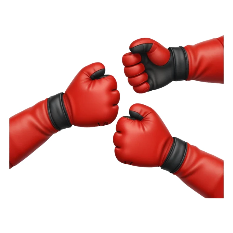fist bump with hands in racing gloves sticker