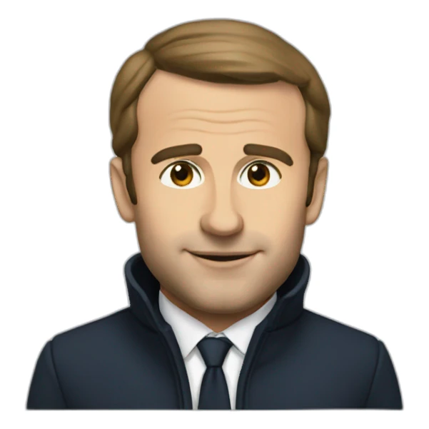 Macron sticker