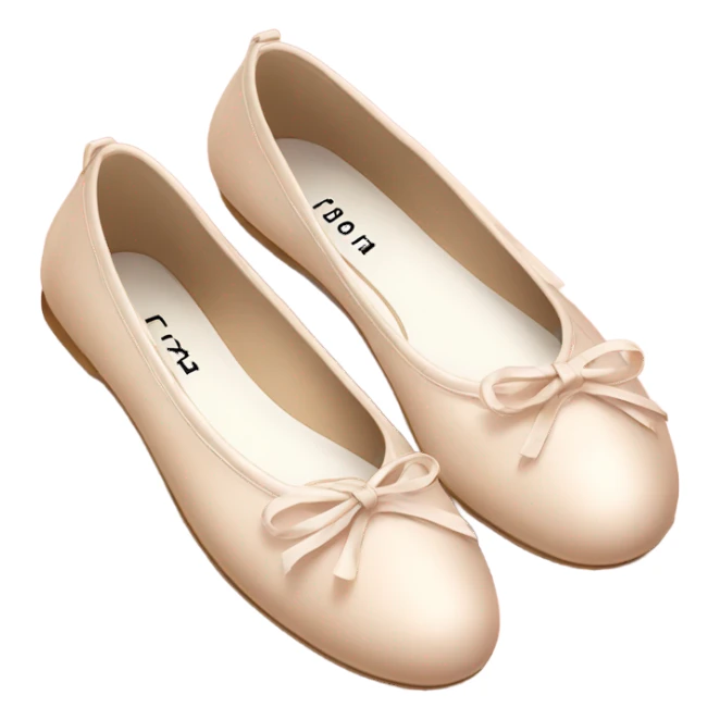 Chanel ballet flats sticker