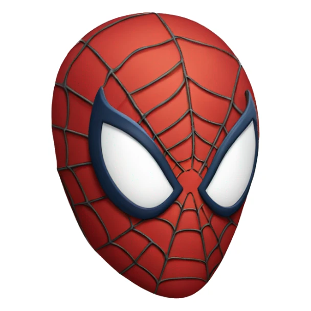 Spider man head  sticker