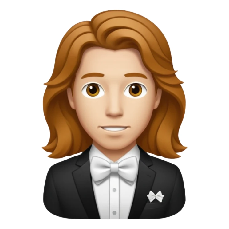 Шонwhite bow sticker