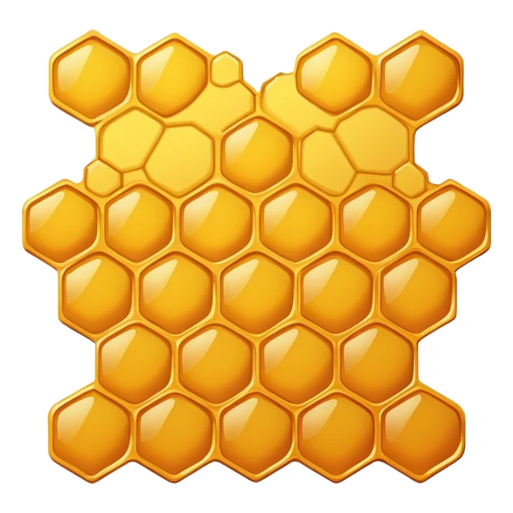 honey comb sticker