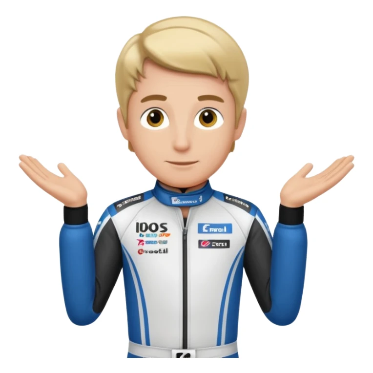 George Russel T pose sticker