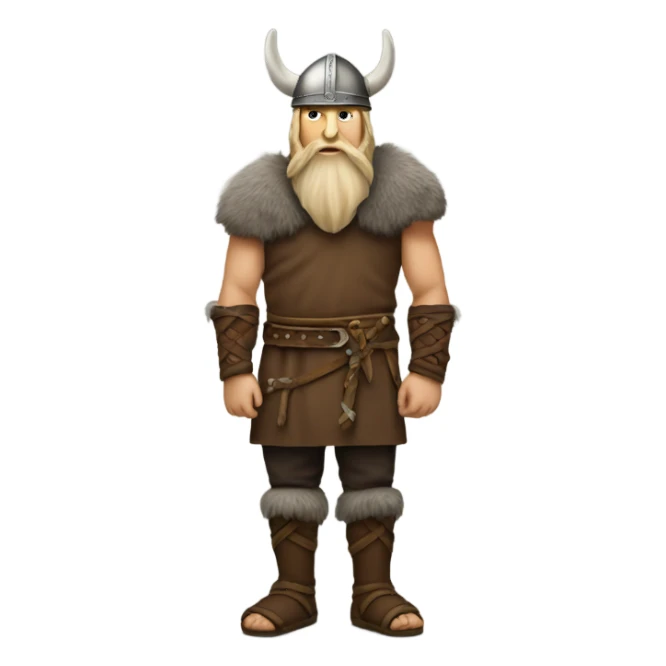 Viking in full height sticker