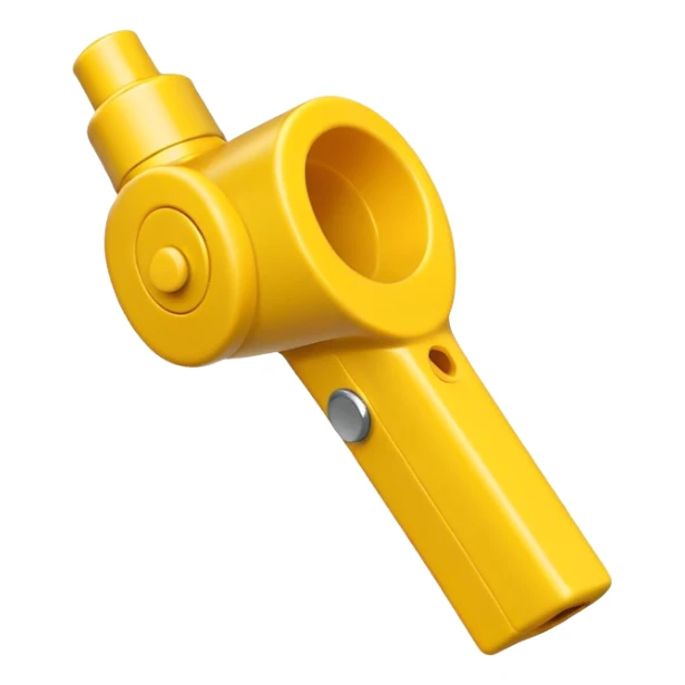 Create a today plastic whistle  sticker