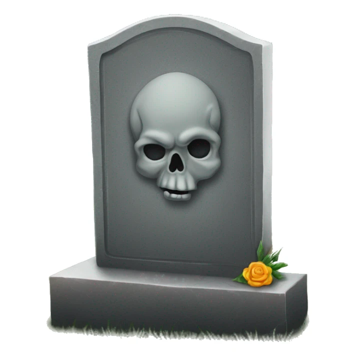 gravestone that says here lies SmokeDevil sticker