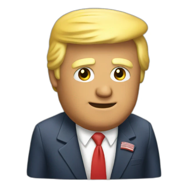 trump-holding-soap sticker