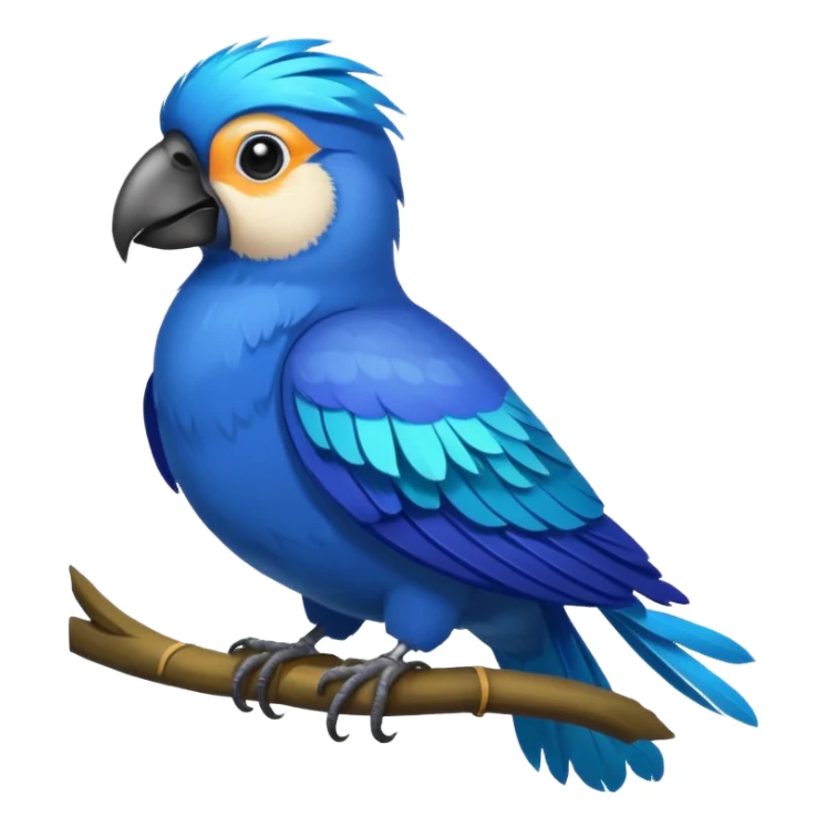Arara azul sticker