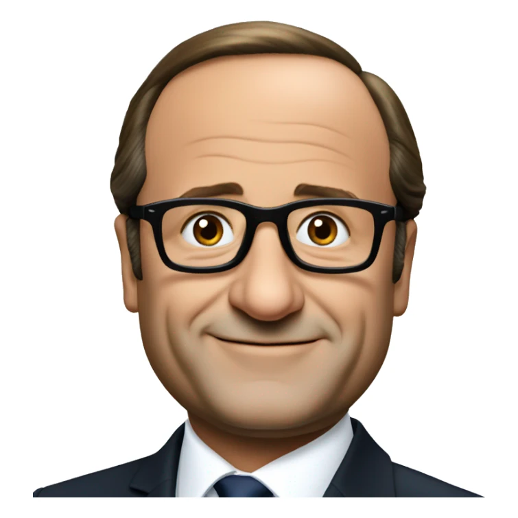 françois hollande sticker