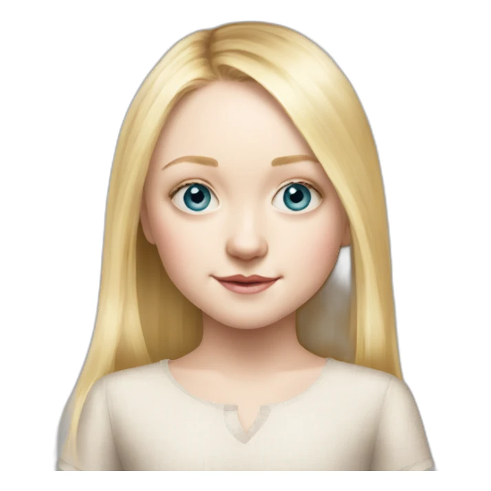 actress child dakota fanning sticker