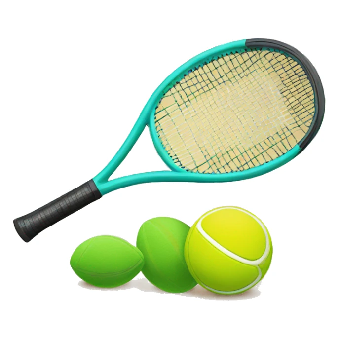 Beach tennis raquete  sticker
