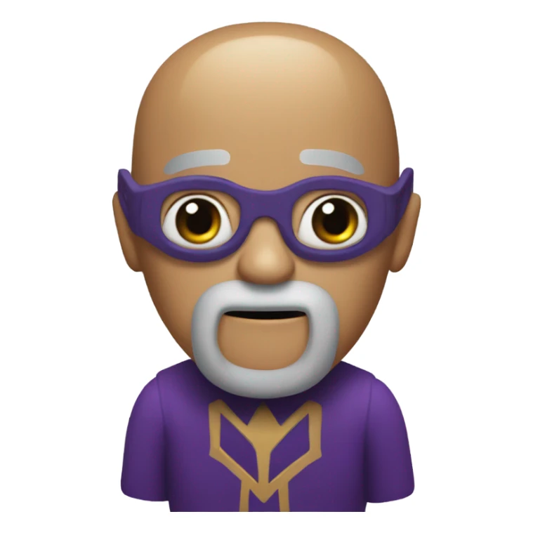 Netflix show Squid Game, Thanos character sticker