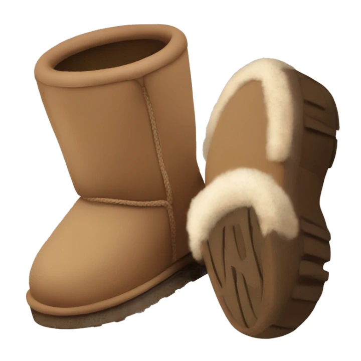 Ugg tass brown sticker