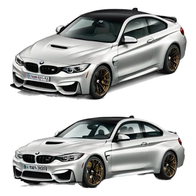 BMW m4 competition  sticker