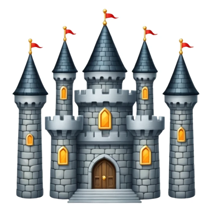 luxurious castle sticker