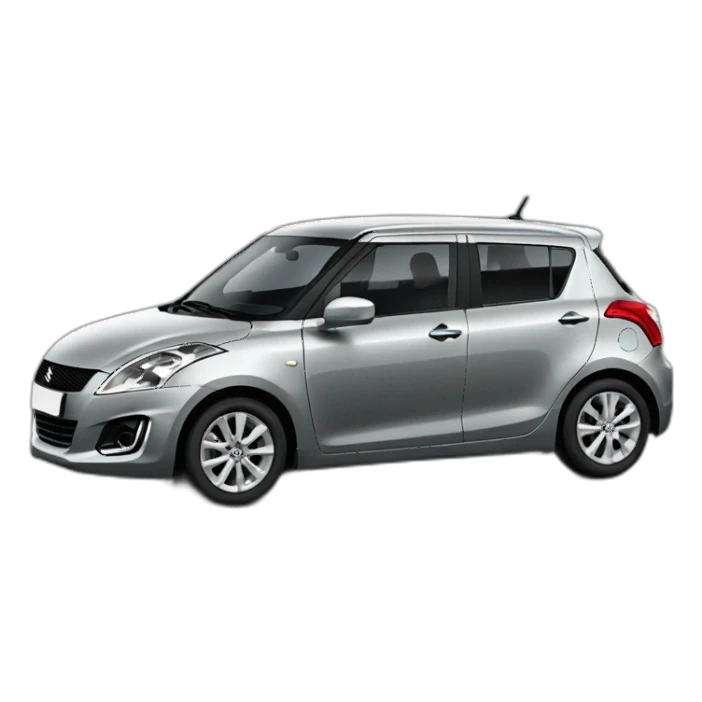 grey suzuki swift sticker