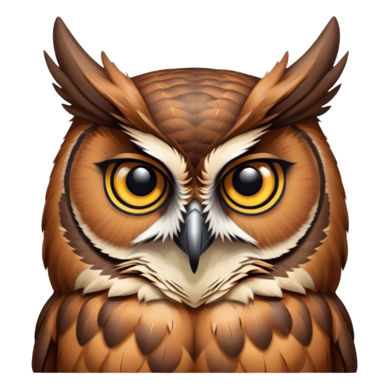 Californian Horned Owl sticker