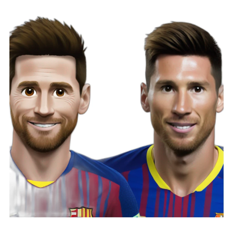 Messi sur Ronaldo sticker