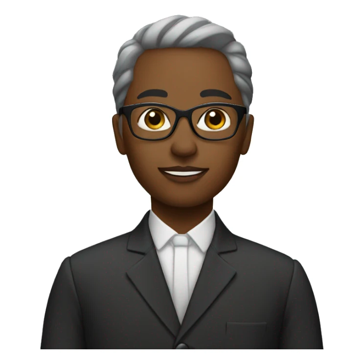 black librarian sticker