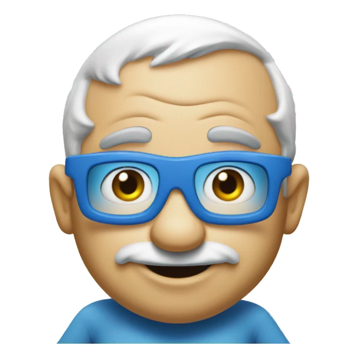 Papà smurf  sticker