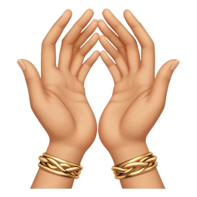 presenting marriage in hands  sticker